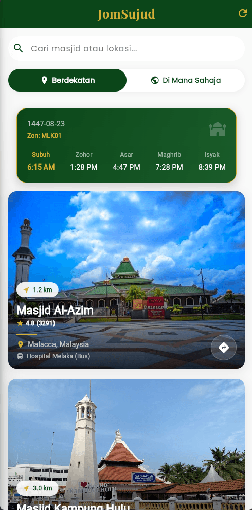 JomSujud App Front