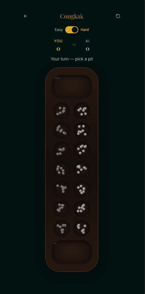 Nusantara Arcade - mobile application interface developed using Vite, Typescript, React, Tailwind CSS Back